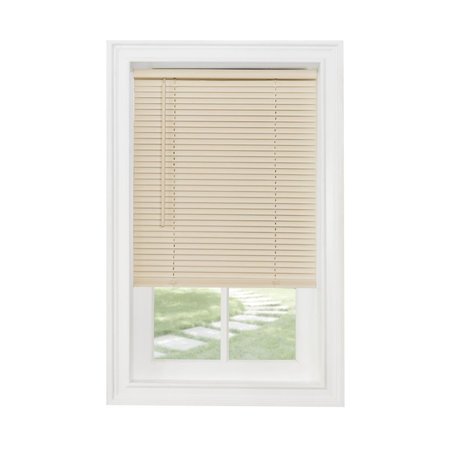 EYECATCHER 30 x 72 in. GII Morningstar Cordless Vinyl Light Filtering Mini Blinds, Alabaster EY2512136